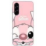 Maniacase Etui Voor Samsung Galaxy A36 Stitch Angel schattig roze scharnier