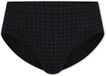 SCHIESSER Cotton Casuals slip (1-pack) - heren minislip zwart geruit