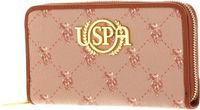 U.S. POLO ASSN. Hampton Zip Wallet Tan Lichtbruin