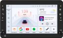 Happiq Autoradio avec Bluetooth et CarPlay pour Alfa Romeo 159, Brera, Spider & Sportwagon - Convient aux Apple et Android - Stéréo - Navigation - 6Go 64Go