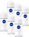 NIVEA Satin Sensation Anti-Transpirant Deo Roller - Zonder Ethylalcohol - 72 uur bescherming - Voordeelverpakking - 6 x 50 ml
