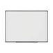 BoardsPlus Tableau blanc magnétique Economy, 58 x 43 cm, surface en acier laqué effaçable à sec, cadre noir