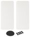 Diatoom Aarde Onderzetters Rechthoekig 12x5.5in, 2 Stuks Waterabsorberend