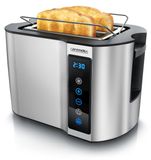 OEM Princess Touch-toaster, 2 sleuven, roestvrij staal, 800 W, 7 bruiningsgraden