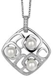 Orphelia Hanger + Ketting Parel Zirconium ZH-4846