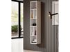 TOMASSON Colonne murale 7 tablettes blanc