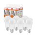 OSRAM Ampoule à incandescence LED avec culot E27, lumière du jour (6500K), forme d'ampoule à incandescence classique, 8,5W, remplacement pour ampoule à incandescence 60W, dépoli, LED Retrofit CLASSIC A, lot de 6