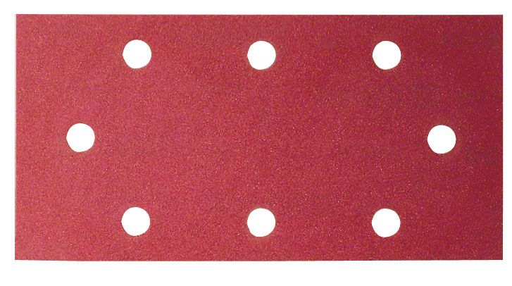 Bosch 2609256B05 | Accessoires voor schuurmachines | Rood | 10 stuks