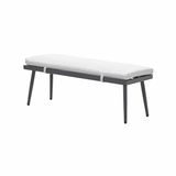 Garden Impressions Tineo sportbank 120x40 cm - donker grijs