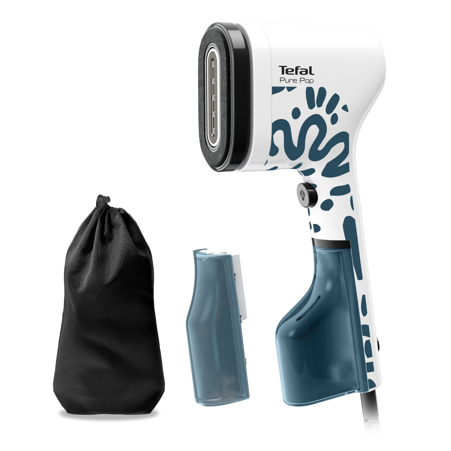 Tefal Pure POP DT2040 Kledingstomer - Home & Travel - Blauw/Wit