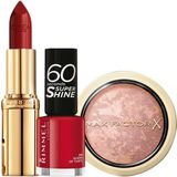 L'Oréal Red Beauty Valentijn Pakket - Lippenstift - 6096026376360