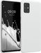 kwmobile telefoonhoesje geschikt voor Samsung Galaxy A51 - Hoesje met siliconen coating - Smartphone case in mat wit