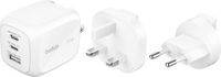 Belkin 3-poorts GaN Wandlader 70 W – Universeel