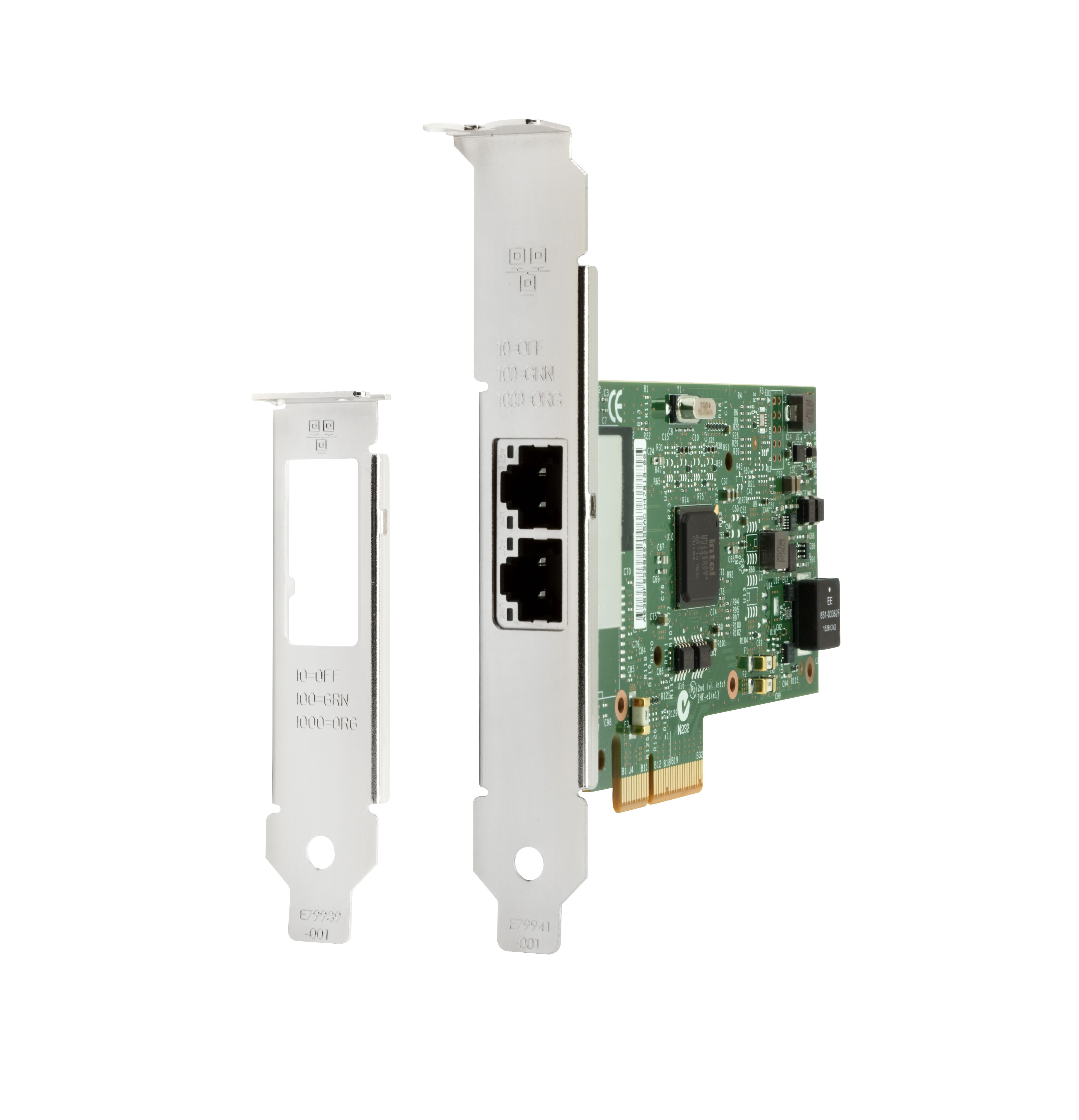 HP Intel Ethernet I350-T2 2-poorts 1-Gb NIC