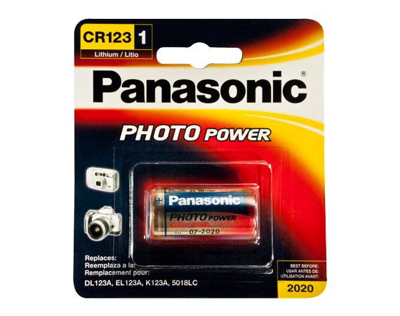 Panasonic CR-123APA/1B Lithium Batterij - 3V - 1 Stuk