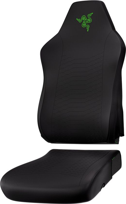 Razer - Hoezen voor Gaming Stoel - Voor Razer Iskur V2 X - Zwart/Groen