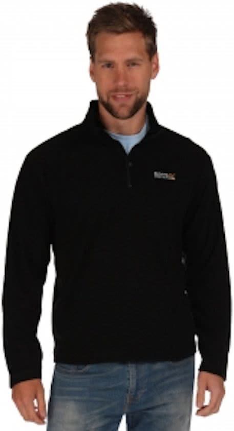 Regatta Thompson - Fleecetrui - Heren - Zwart - XXXL - 5051513691570