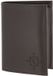 oxmox Leren portemonnee Leather RFID Protect Kombibörse Windrose 2.0 Embossed Brown donkerbruin