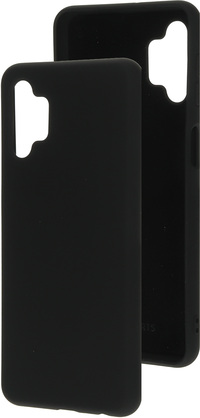 Mobiparts Silicone Cover Samsung Galaxy A32 (2021) 5G Black zwart / Galaxy A32 5G (2021)