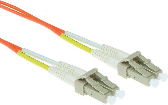 ACT RL9515 Glasvezel Patchkabel Duplex LSZH - LC/LC 50/125µm OM2 - 15 meter