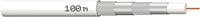 Megasat 100066 Coaxkabel Buitendiameter: 7.2 mm Wit 100 m