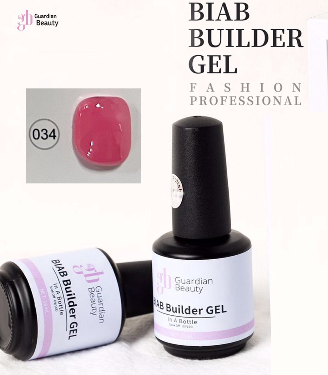 Guardian Beauty Nagel Gellak - Biab Builder gel #34 - Gellex - Absolute Builder gel - Aphrodite | BIAB Nail Gel 15ml
