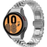 Strap-it Samsung Bracelet acier Jubilee Samsung Galaxy Watch 4 - 44mm (argent)