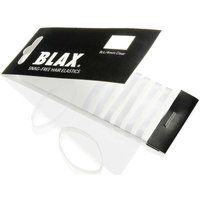 BLAX Snag-Free Hair Elastics haarelastiekjes, transparant, 8 stuks
