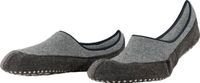 FALKE Cosyshoe Noppen op de zool wol huissokken heren grijs - maat 45-46
