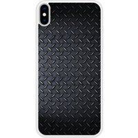 iPhone XS Max Texture metal bedrukt siliconen hoesje