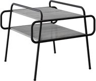 vidaXL Salontafel Grijs Sonoma 60 x 60 x 51 cm Bewerkt hout