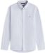 Tommy Hilfiger Chemise manches longues homme Coton Bleu clair/Blanc