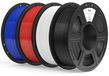 Filament PLA+ 1.75mm 4kg 4 couleurs impression 3D +/- 0.02mm