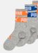 Puma Kids Logo Stripes Sock 2p Grey/blue/orange | Maat: 31/34