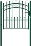vidaXL Hekpoort Emmen met stalen pinnen 104x97 cm groen
