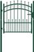 vidaXL Hekpoort Emmen met stalen pinnen 104x97 cm groen