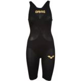 Arena - Damesbadpak Arena Powerskin Carbon Air2 FBSLO - Zwart/Goud - Maat 36