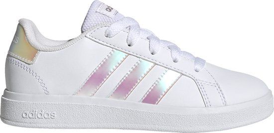 adidas Sportswear Grand Court Lifestyle Tennisschoenen Kinderen - Wit Maat 28