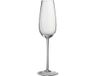 J-Line Glas Champagne Tia - Transparant - 6 stuks