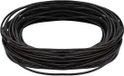 vidaXL Leren koord 1 donkerbruin Ø1 mm x 50 m