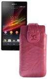 Suncase ® Origineel hoesje voor Sony Xperia SP echt leer