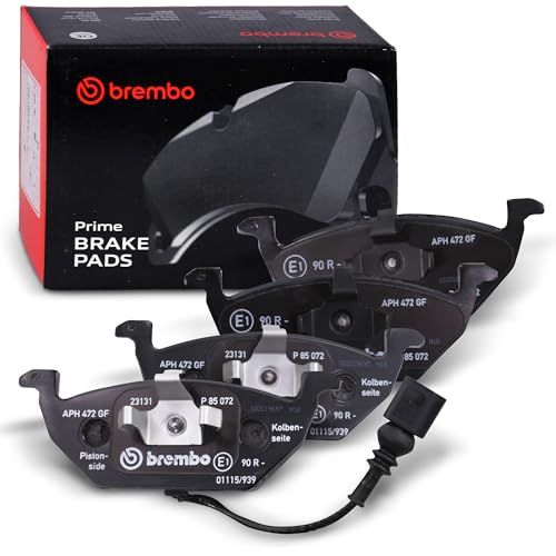 BREMBO Bremsbelagsatz mit Warnkontakt vorne P85072