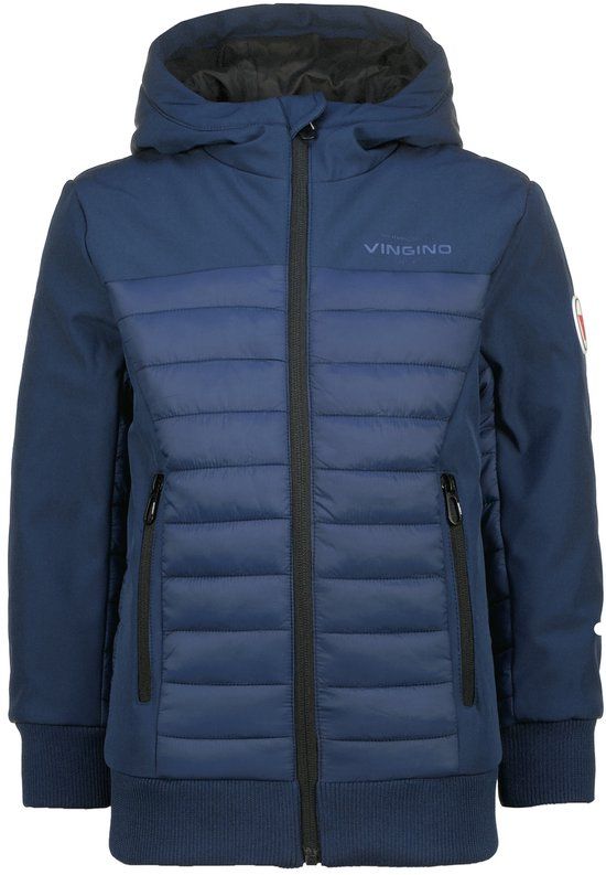 Vingino Jongens Buitenjas Teffer Midnight Blue - Maat 152