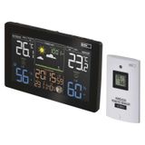 Emos E5111 digitale weerstation Zwart, Wit Batterij/Accu
