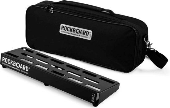 Rockboard DUO 2.1 met Gigbag - effectboard