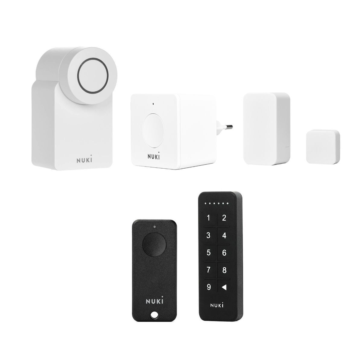 Nuki Nuki Smart Lock (4e generatie) + Bridge + Fob + Door Sensor + Keypad