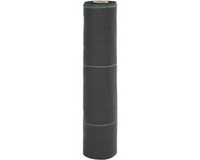 vidaXL Worteldoek - 0,5x25 m - Polypropeen - Zwart