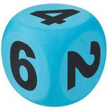 Toi-Toys Play Out Foam Dobbelsteen, 10cm