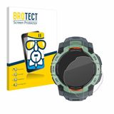 BROTECT Screenprotector voor Garmin Instinct 3 AMOLED / Solar (45 mm) Beschermglas transparant