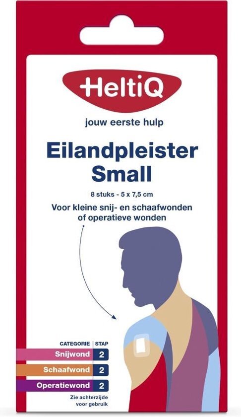 HeltiQ Eilandpleister Small 8st